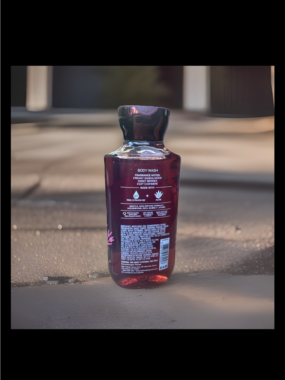 New Sealed BATH & BODY WORKS SUNRISE WOODS BODY WASH 10 FL OZ - Picture 2 of 2